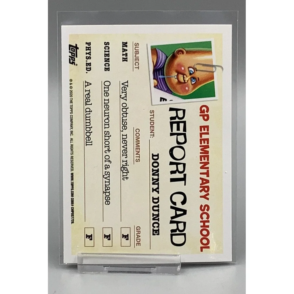 2020‎ Topps Garbage Pail Kids Late to School Jelly Purple Tim Out #94b 9o3